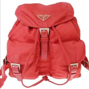 Prada tessuto backpack